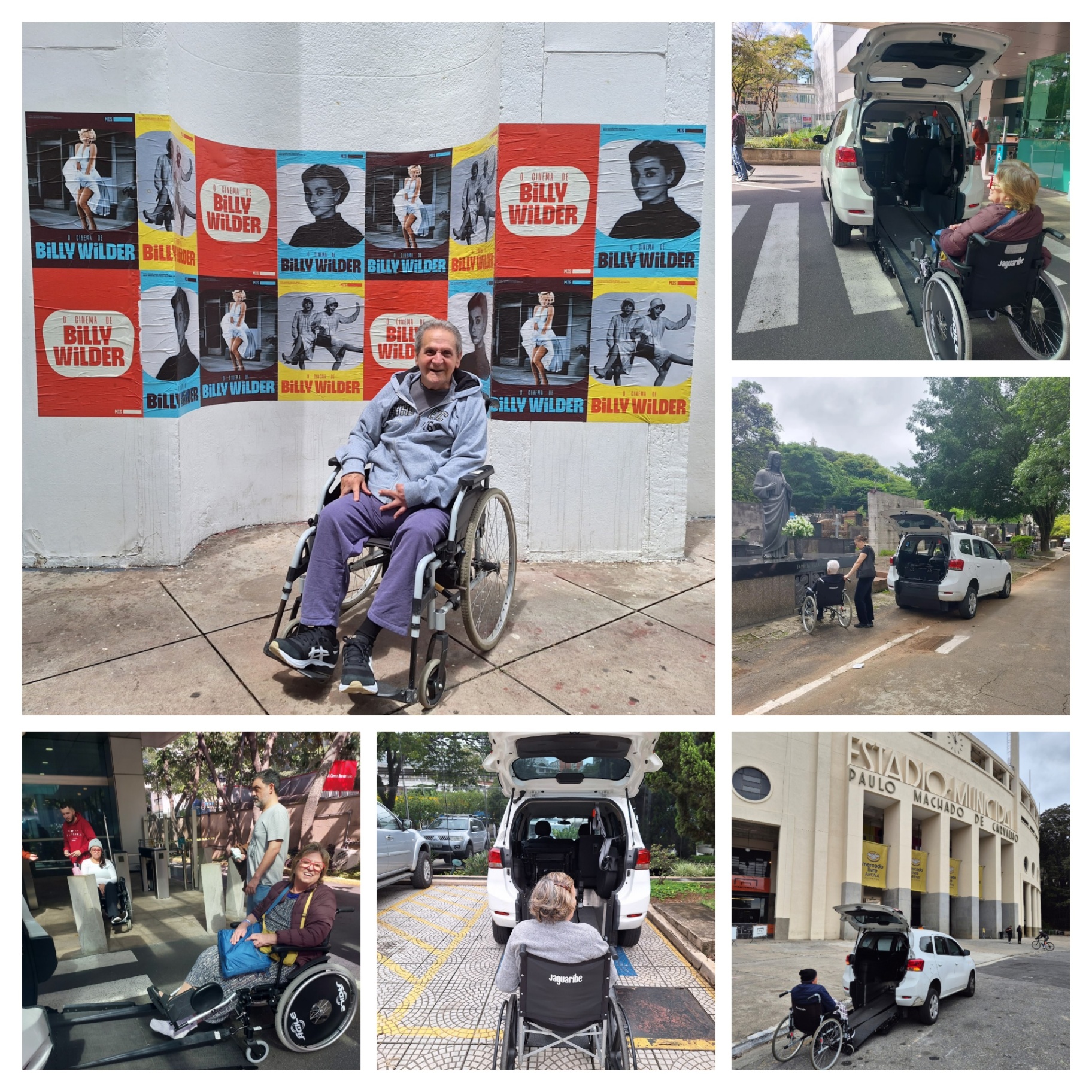 Van adaptada para transporte de cadeirantes